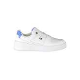 Tommy Hilfiger White Polyester Sneaker -   -  Tommy Hilfiger.
